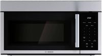 Bosch - 300 Series 1.7 Cu. Ft. Over-the-Range Microwave with Sensor Cooking and Multi-Speed 300 C... - Large Front