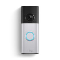 Ring - Battery Doorbell Plus (newest model) Retinal 2K with wide-angle video, up to 6x Zoom, Nigh... - Large Front