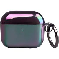 SaharaCase - Hybrid Flex Case for Apple AirPods 3 (3rd Generation) - Aurora Blue - Large Front