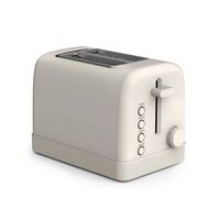 Bella - 2-Slice Toaster - Oatmilk - Large Front