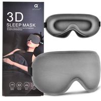 Arboleaf Sleep Mask, 3D Eye Mask, Light-Blocking Design, suitable for Long Flights and Refreshing... - Large Front