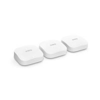 eero - Pro 6E Tri-band Mesh Wi-Fi 6E System (3-pack) - White - Large Front