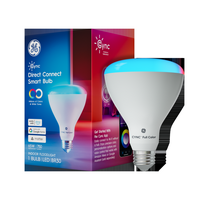 Cync - Direct Connect 65W BR30 Smart LED Bulb (1-Pack) - Full Color - Large Front