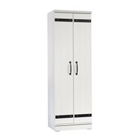 Sauder - Home Plus 2-Door Kitchen Storage Cabinet - White - Large Front