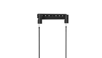 ErgoAV - 19″-65″ Fixed TV Mount - Black - Large Front