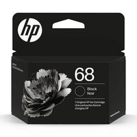 HP - 68 Standard Capacity Ink Cartridge - Black - Large Front