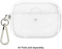 kate spade new york - Protective Case for Apple Airpods 4th Generation - That Sparkle Silver - Large Front