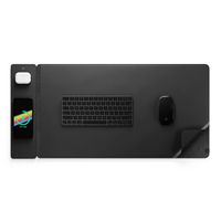 JOURNEY - ALTI Wireless Charging Desk Mat - Black - Large Front