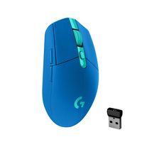 Logitech - G305 LIGHTSPEED Wireless Optical 6 Programmable Button Gaming Mouse with 12,000 DPI HE... - Large Front