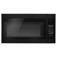 Amana - 1.6 Cu. Ft. Over-the-Range Microwave - Black - Large Front