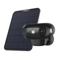 Reolink - Argus 4 Advanced B740X Dual-Lens 4K 8MP Panorama Solar-Powered Outdoor Wireless Securit... - Large Front