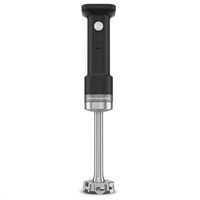 KitchenAid - Go Cordless Multi-Speed 180W Battery-Powered Hand Blender - Black - Large Front