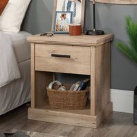 Sauder - Aspen Post Night Stand Pmo - Prime Oak - Large Front