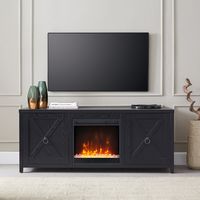 Felinna Crystal Fireplace TV Stand for Most TVs up to 65