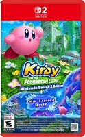 Kirby and the Forgotten Land – Nintendo Switch 2 Edition + Star-Crossed World - Nintendo Switch 2 - Large Front