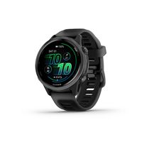 Garmin - Forerunner 570 GPS Smartwatch 42 mm Aluminum - Slate Gray Aluminum - (2025) - Large Front