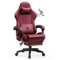 GTPlayer - Ace Pro Gaming Chair - WineRed - Large Front