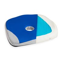 Mind Reader - Office Chair Cushion, Ergonomic, Orthopedic, Portable, Car, Memory Foam, 17.5