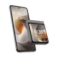 Motorola - razr 2026 256GB (Unlocked) - PANTONE Hematite - Large Front