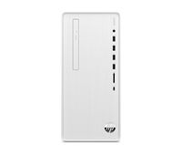 HP - Pavilion Desktop - Intel Core i5-12400 - 8GB Memory - 512GB SSD - Snow white - Large Front