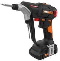 WORX - Nitro 20V SwitchDriver 2-in-1 Brushless Cordless Drill/Driver - Rotatable Dual 1/4