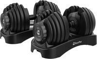 BowFlex - Results Series 552 SelectTech Dumbbell Pair - Black - Large Front