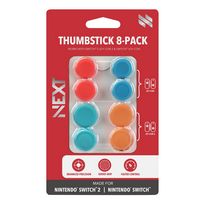 NEXT - Universal Joy-Con 2 & Joy-Con Precision Thumbstick 8-Pack for Nintendo Switch 2 & Switch -... - Large Front