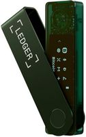 Ledger - Nano X Crypto Hardware Wallet - Bluetooth - Emerald Green - Large Front