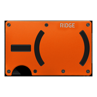 The Ridge Wallet - MAGSAFE WALLET- Basecamp - Orange - Large Front
