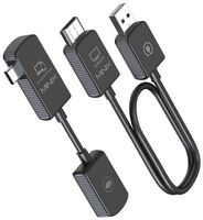 MINIX - USB-C HDMI Wireless Extender, USB C Transmitter and HDMI Receiver Wireless Display Dongle... - Large Front