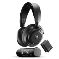SteelSeries - Arctis Nova Pro Omni 2.4 GHz Wireless Over-The-Ear Gaming Headset for PS5/PS4, Xbox... - Large Front