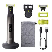 Philips Norelco OneBlade 360 Pro Hybrid Face & Body Electric Trimmer QP6552/70 - Black - Large Front