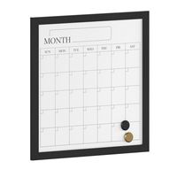 Martha Stewart - Everette Dry Erase Magnetic Monthly Calendar- 18