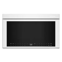 KitchenAid - 1.1 Cu. Ft. Convection Flush Built-In Over-the-Range Microwave with Air Fry Mode - W... - Large Front