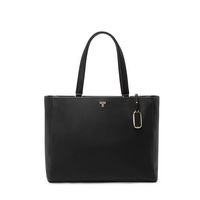 TUMI - Voyageur Vail Large Tote - Black/Light Gold - Large Front