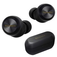 Technics - Reference Class AZ100 True Wireless Noise Cancelling In-Ear Headphones - Black - Large Front