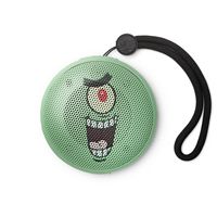 Speaqua - Cruiser Portable Waterproof Compact Bluetooth Speaker - Plankton - Large Front