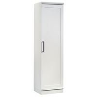 Sauder - Home Plus Single Door Pantry Storage Cabinet - White - Large Front