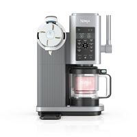 Ninja - Swirl™ by CREAMi® Soft Serve and Ice Cream Maker, 13 One-Touch Program - Silver - Large Front