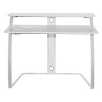 OSP Home Furnishings - Code30 Battlestation Gaming Desk - White - Large Front