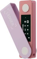 Ledger - Nano X Crypto Hardware Wallet - Bluetooth - Pastel Pink - Large Front