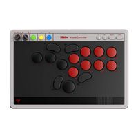 8BitDo - Arcade Gaming Wireless Controller for Nintendo Switch, Nintendo Switch 2, PC - N Edition - Large Front