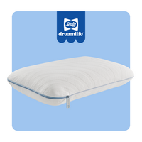 Sealy - Dreamlife™ Memory Foam Pillow, Standard - White - Large Front