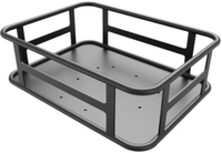 Heybike - Rear Basket Iron Bottom - Black - Left View