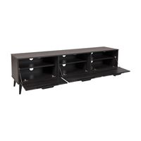 Cole Collection TV Stand with Enclosed Cabinets for Most TVs up to 85