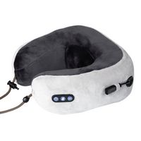 AmaMedic - Neck Massage Pillow - Gray - Left View