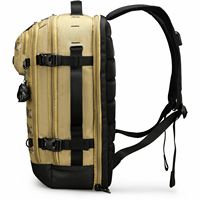 Swissdigital Design - BERG PRO TSA-Friendly Backpack With USB Charging Port  RFID Protection and ... - Left View