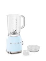 SMEG BLF01 Countertop 4-Speed Blender, 48 oz - Pastel Blue - Left View