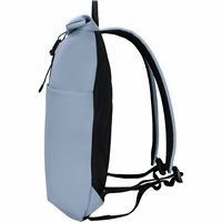 Swissdigital Design - LAMONE Rolltop TSA-Friendly Water-Resistant Backpack With USB Charging Port... - Left View