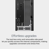 Dell - Desktop - Intel Core Ultra 7-265 - 16GB Memory - 1TB SSD - Black - Left View